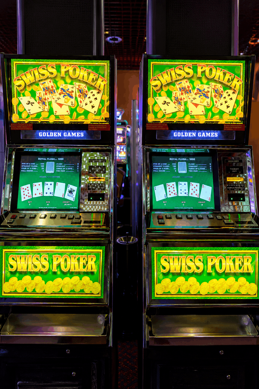 Video Poker Machines